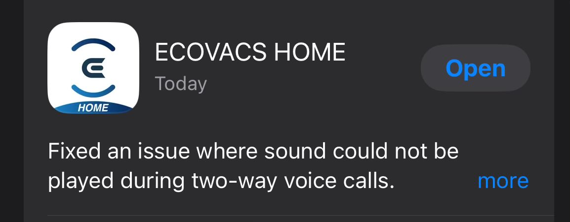RealDaveWinter's tweet image. This is the app for my vacuum. What two-way voice call could I possibly be having with it? 

Are they calling each other?