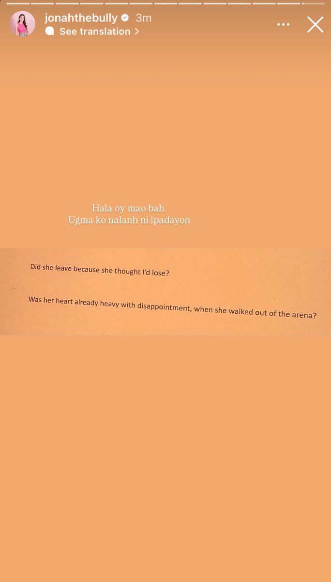 Jonaxxthebest's tweet photo. MOG Wakas!!!! 😍

(Ig story) https://t.co/WQVrCSqeoY