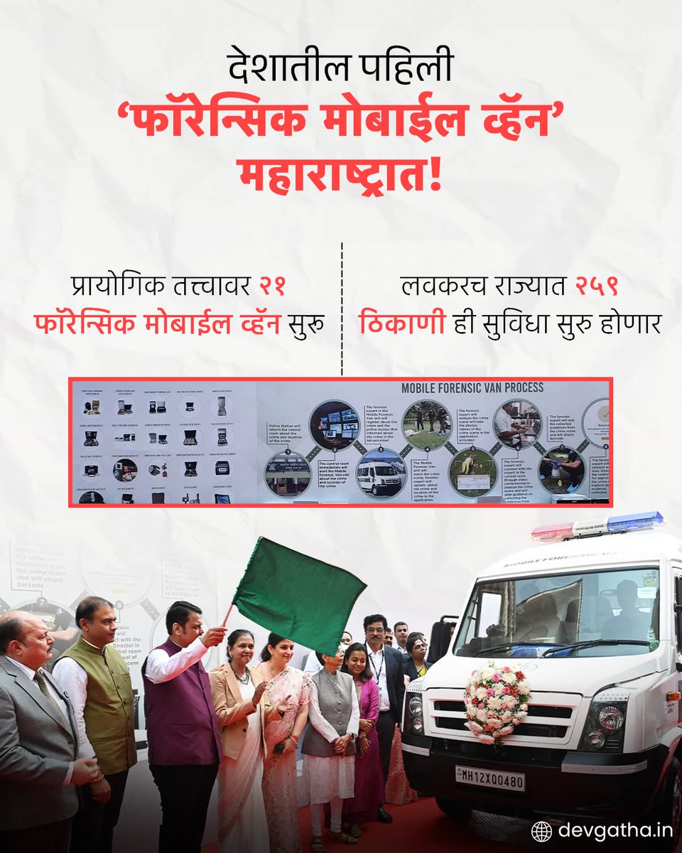 PatilShivash's tweet image. तंत्रज्ञानाचा वापर करून कायदा व सुव्यवस्था सक्षम करण्यासाठी देवेंद्र फडणवीस प्रयत्नशील आहेत.
वाचा अधिक माहिती: devgatha.in/home-minister/…

#devgatha #devendrafadnavis #maharashtra #MaharashtraSevak