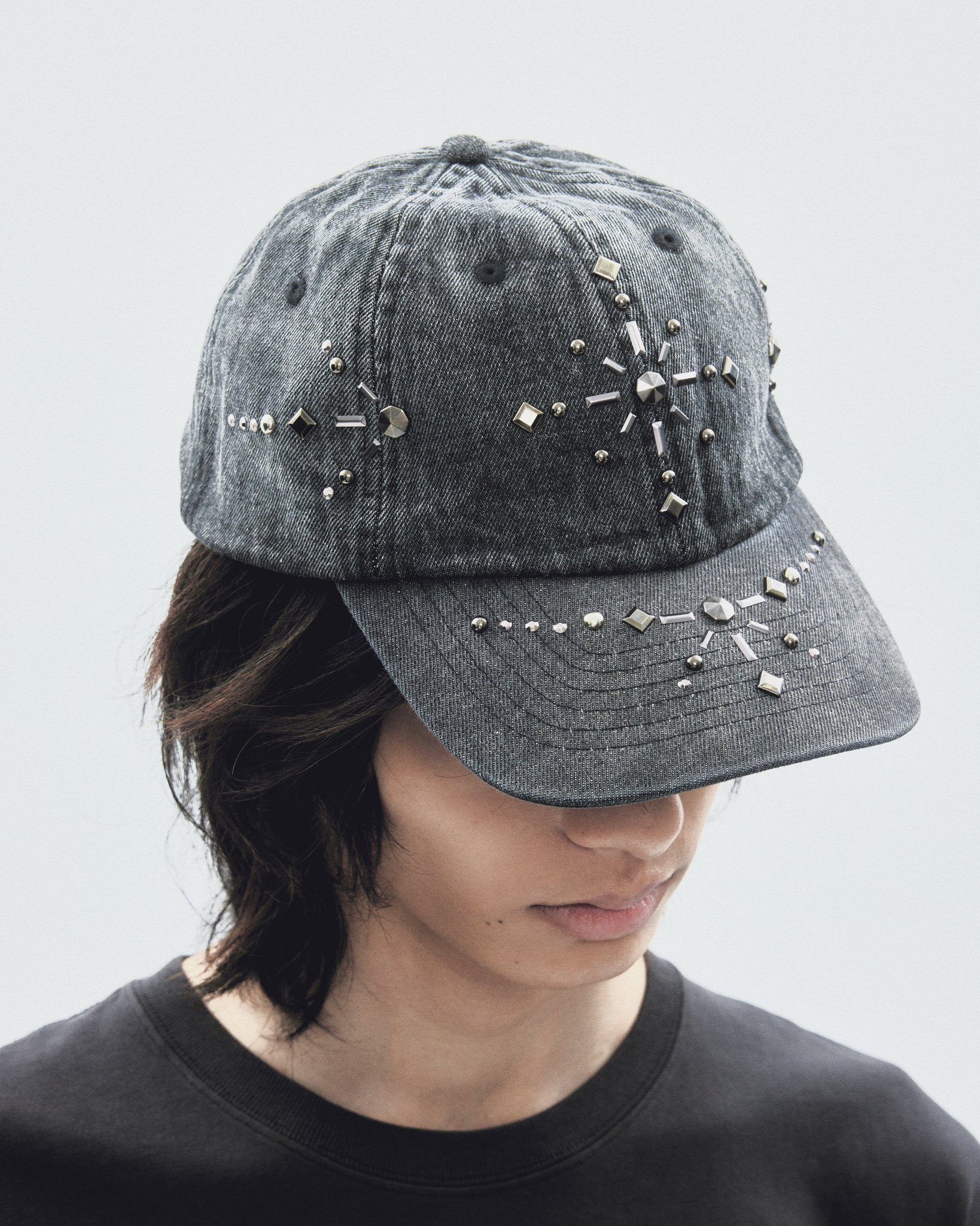 tanakadaisuke STUDIOUS キャップ 黒 別注China ribbon cap(FREE BLACK): tanakadaisuke: WOMENS