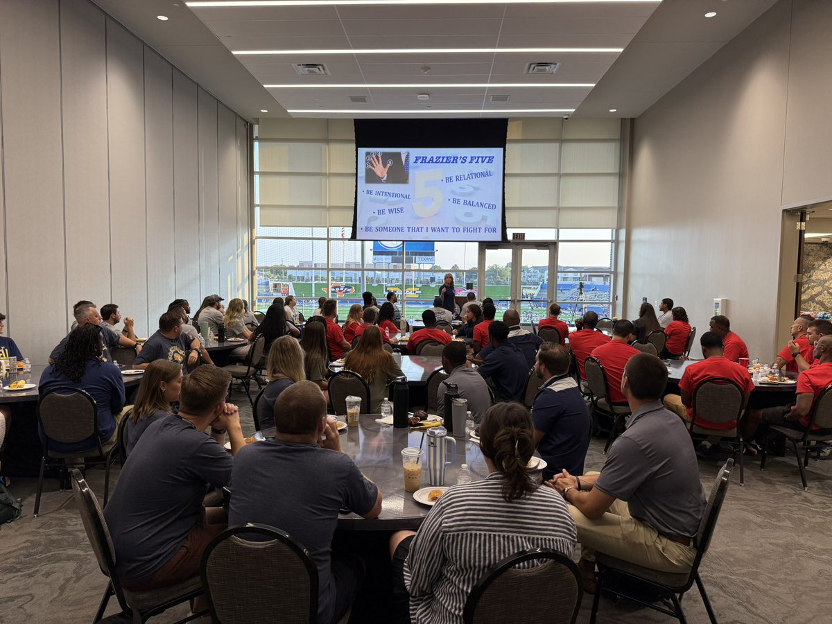 McKinneyISD Ath Dept (@mckisdath) on Twitter photo Convocation Day!! Coach Frazier is kicking the day off sharing the heartbeat of MISD Athletics with all of our new coaches. <a href="/JenniferFraz25/">Jennifer Frazier</a> <a href="/mckinneyisd/">McKinney ISD</a> Convocation Day!! Coach Frazier is kicking the day off sharing the heartbeat of MISD Athletics with all of our new coaches. <a href="/JenniferFraz25/">Jennifer Frazier</a> <a href="/mckinneyisd/">McKinney ISD</a>