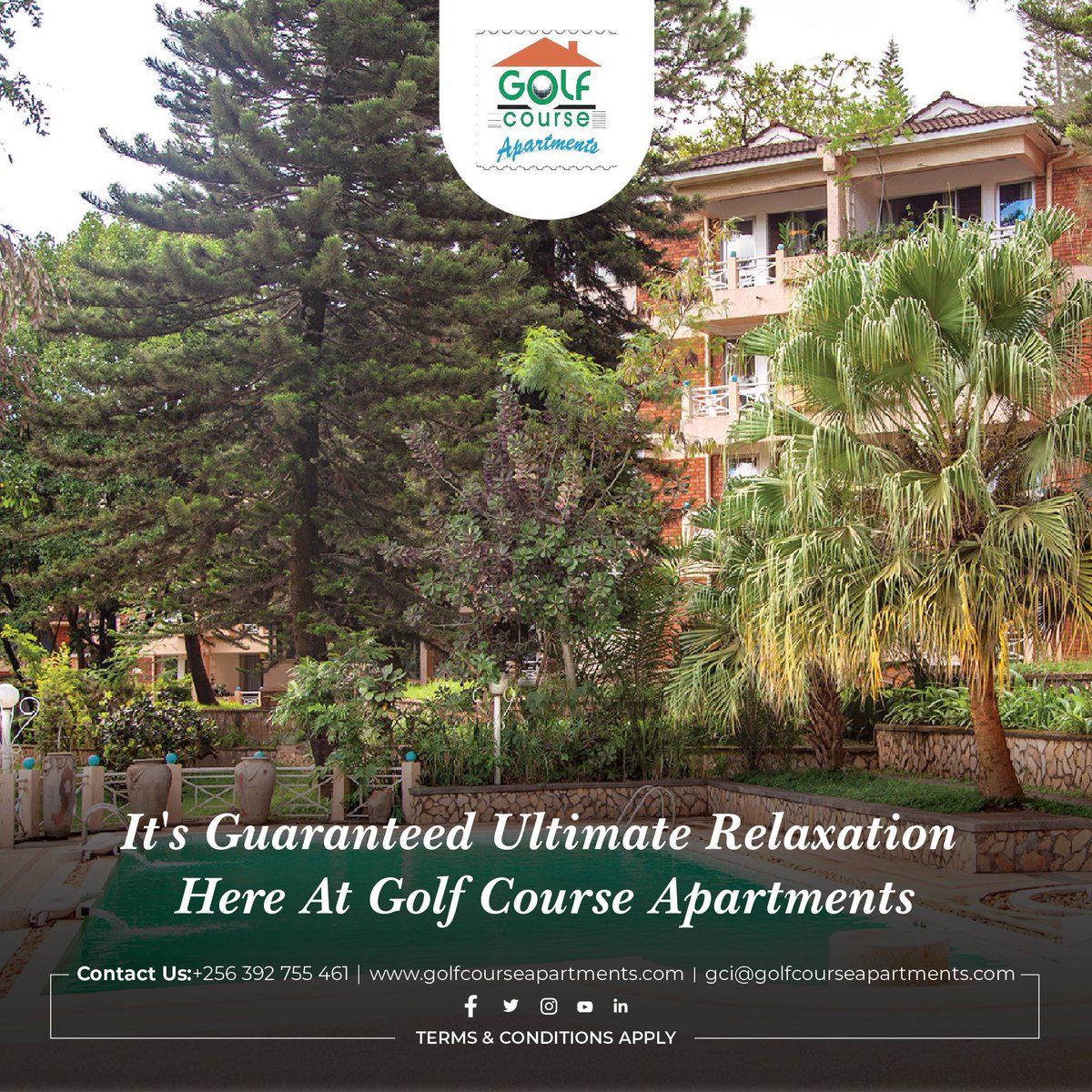 GolfCourseApart's tweet image. Treat your loved ones to a well-deserved weekend getaway in our comfortable and welcoming apartments.

Call: +256392755461 for reservations

#Golfcourse #Homes #Apartments #Airbnb #Kampala #accomodation
