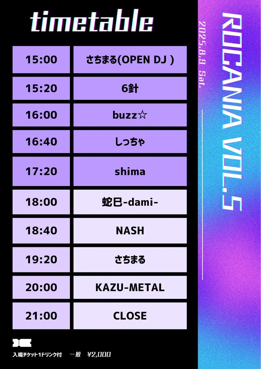 #ロッカニア

仕上がってきました。
自分、やれます。