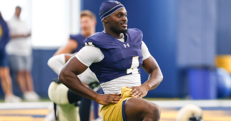 Eric Hansen (@ehansennd) on Twitter photo No bubble wrap in camp for #NotreDame RB <a href="/JeremiyahLove/">Jeremiyah Love</a> , who keeps pushing for more
"That’s my biggest driver for me — just being the best version of myself, living up to my own expectations." — Jeremiyah Love
on3.com/teams/notre-da… No bubble wrap in camp for #NotreDame RB <a href="/JeremiyahLove/">Jeremiyah Love</a> , who keeps pushing for more
"That’s my biggest driver for me — just being the best version of myself, living up to my own expectations." — Jeremiyah Love
on3.com/teams/notre-da…