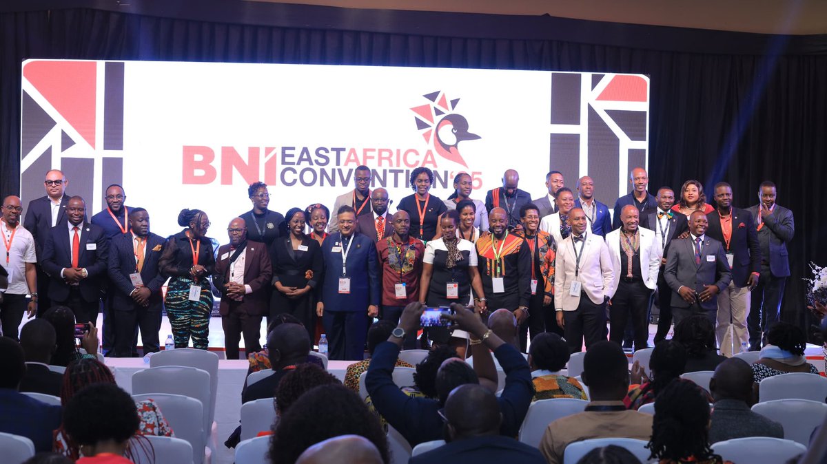 “Are you bringing remembered? Are you being recalled? Are you being referred?”

What is your favorite moment of the #BNI2025EAConvention so far?
Let us know in the comments below ⬇️👇🏽 
#BNIUganda