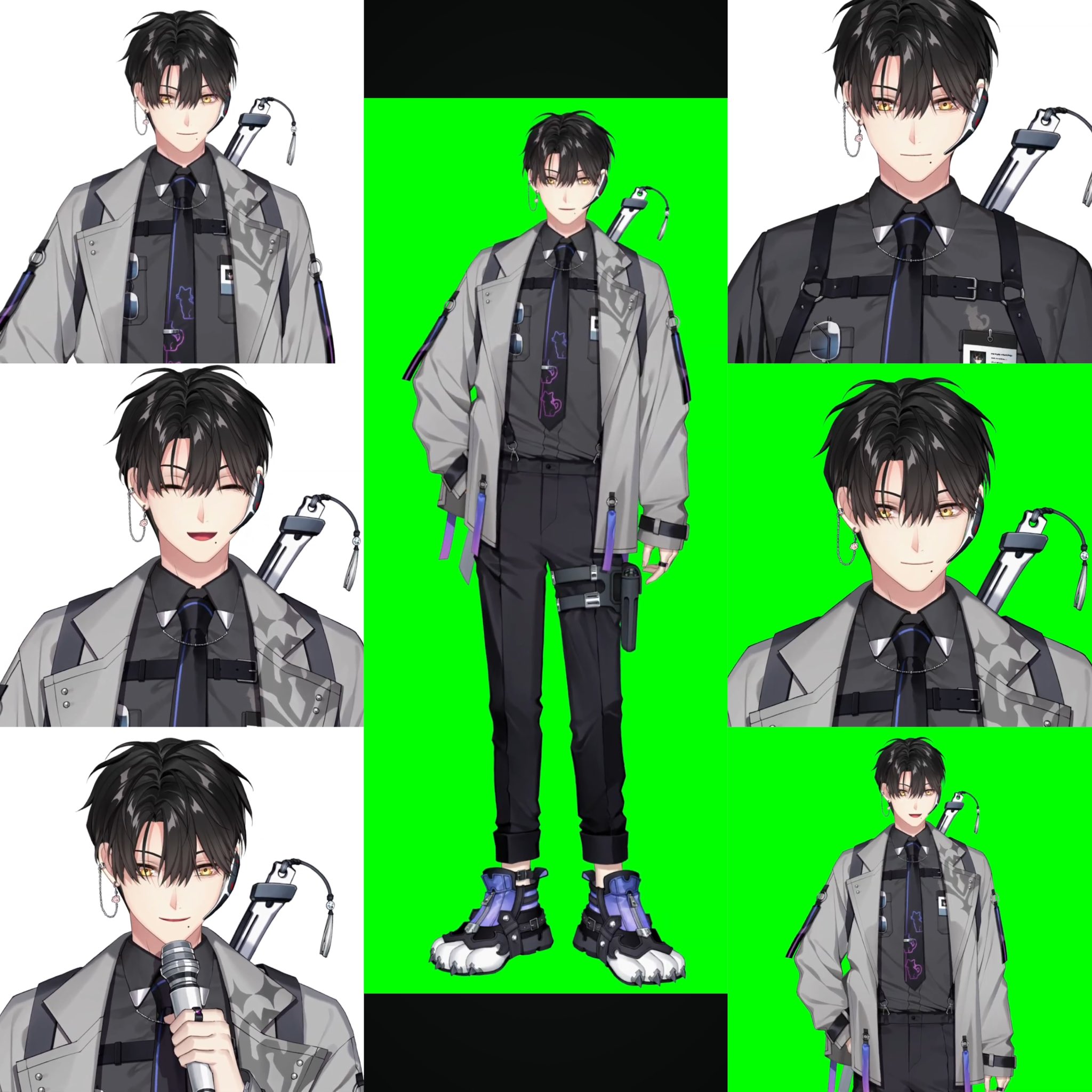 ユンさん様 咲本﨑 『この手を離さないで』emo cafe クリアカード【BLグッズ