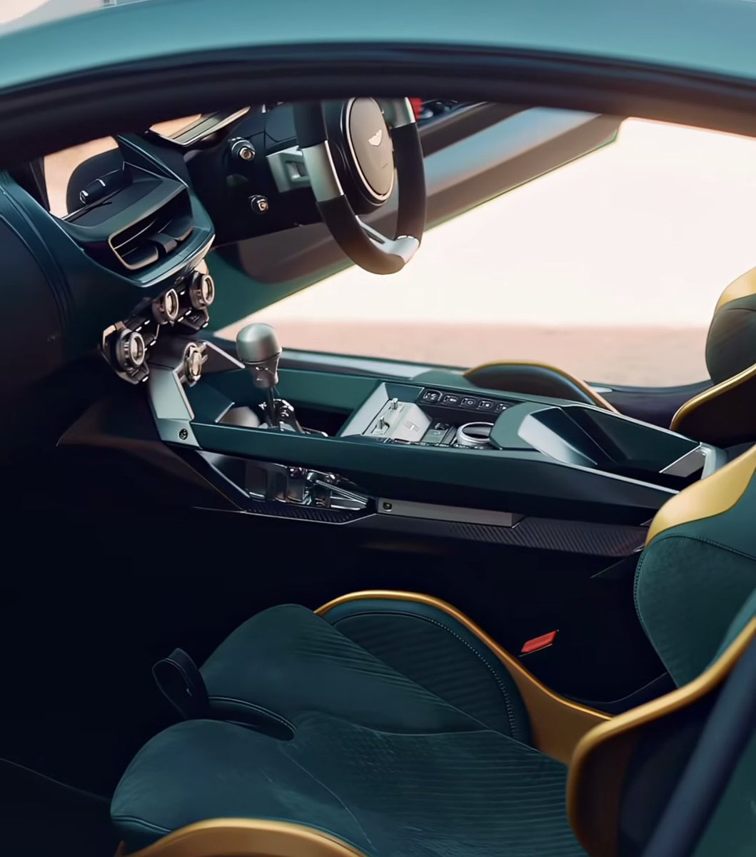 Exposed green carbon Aston Martin Valiant Q Commission