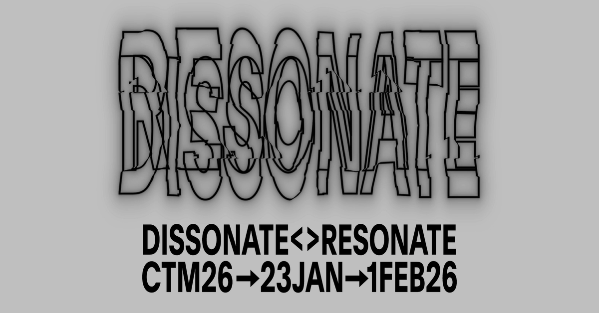 CTM Festival’s 27th edition will run 23 January – 1 February 2026, returning to a range of Berlin venues: ctm-festival.de/festival-2026/…