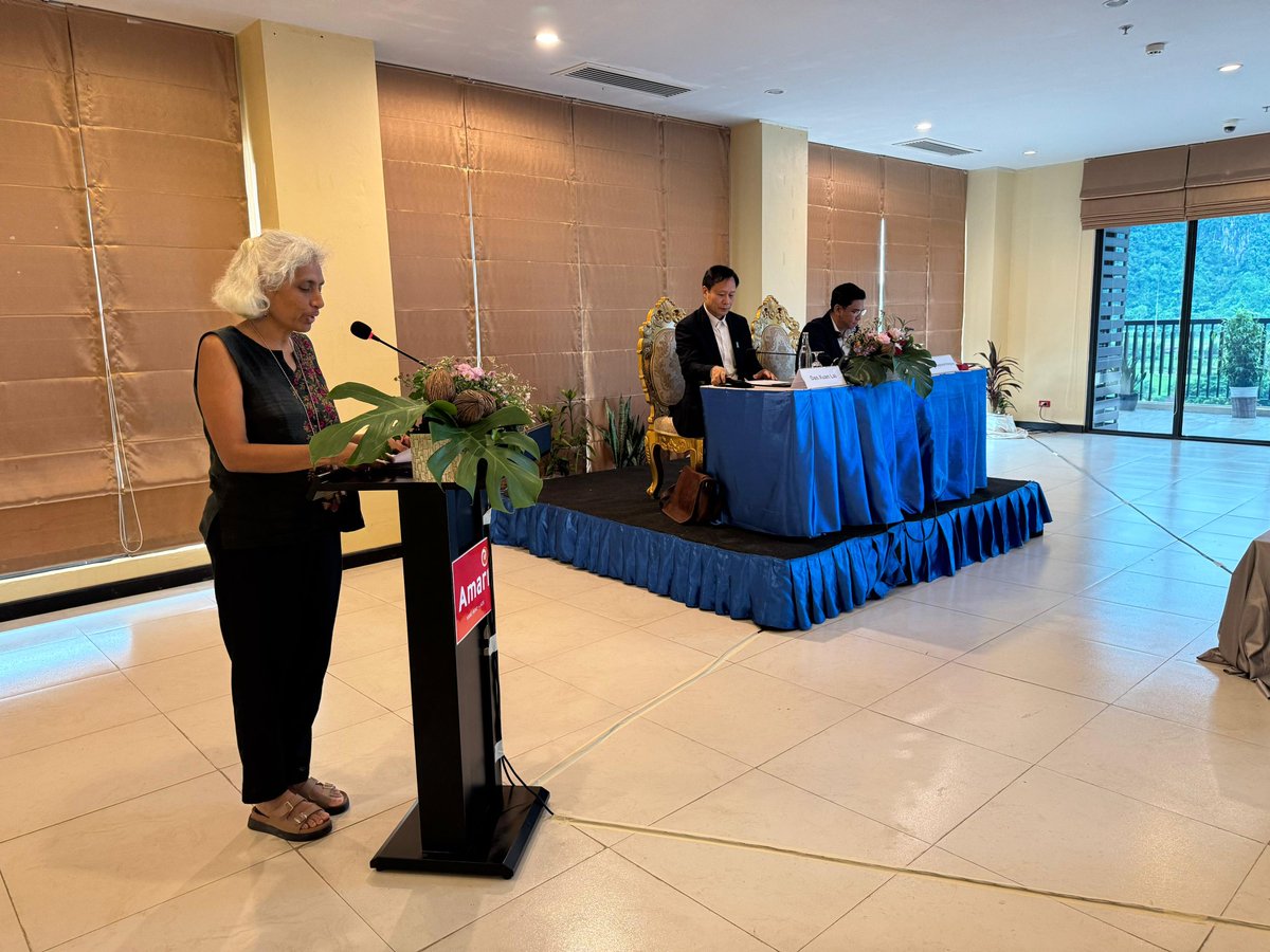 UNDP &amp; ADB are proud to support #LaoPDR to formulate a robust #FinancingStrategy to mobilize resources 4 its 10th Natl Socio-Economic Development Plan. Pleased co-chair with DDG-Ministry of Finance to obtain valuable contributions from all ministries, DPs, &amp; #privasector