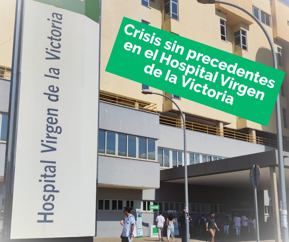 🆘Grave crisis en el <a href="/HUVV_SAS/">Hospital Clínico Virgen de la Victoria</a>
📉Déficit de al menos 150 #enfermeras/os, cierre de camas, quirófanos, consultas y pacientes en situaciones indignas
📢<a href="/satsemalaga_/">SATSE Málaga</a> exige soluciones reales y contratación estable ya‼️
🔗 Lee la nota completa: andalucia.satse.es/notas-prensa/-…
#SanidadPublica