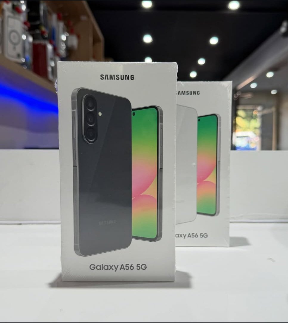 Jeastsolutions's tweet image. Order 💫 @jeastsolutions 

Samsung A56 (2  years warranty)

Display -6.7 inches Super AMOLED, 120Hz,HDR10+,
Android 15 (6 major upgrades )
Main camera-50MP+ 12MP+5MP
Selfie-12MP
Under display fingerprint
5000 mAh 
45W charging speed 

8GB+128GB~Kshs 42,000
8GB+256GB~Kshs  47,500