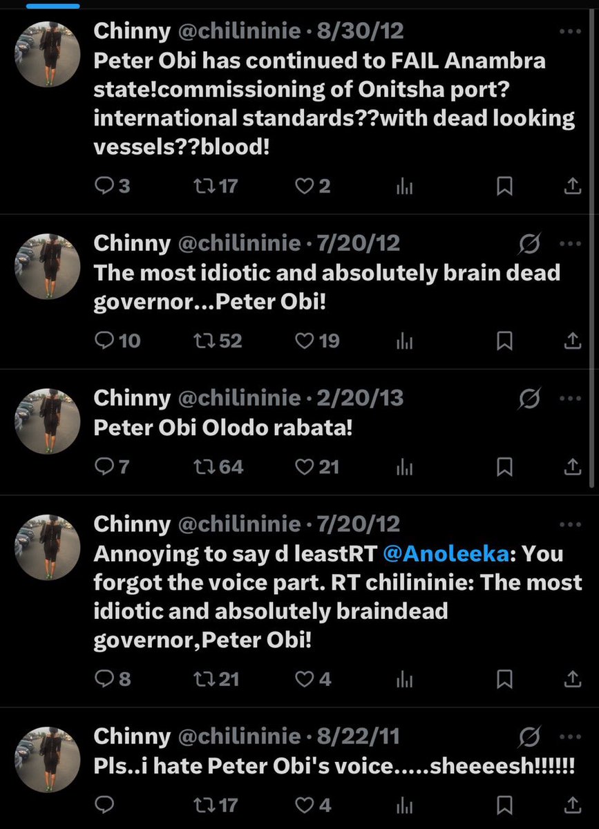 Nothing is hidden to this lady, <a href="/chilininie/">Chinny</a> on the person of Peter obi , she knew him from day 1.
I like the fact that she pushed it out, what a good content to use
🤦🤦😭😭