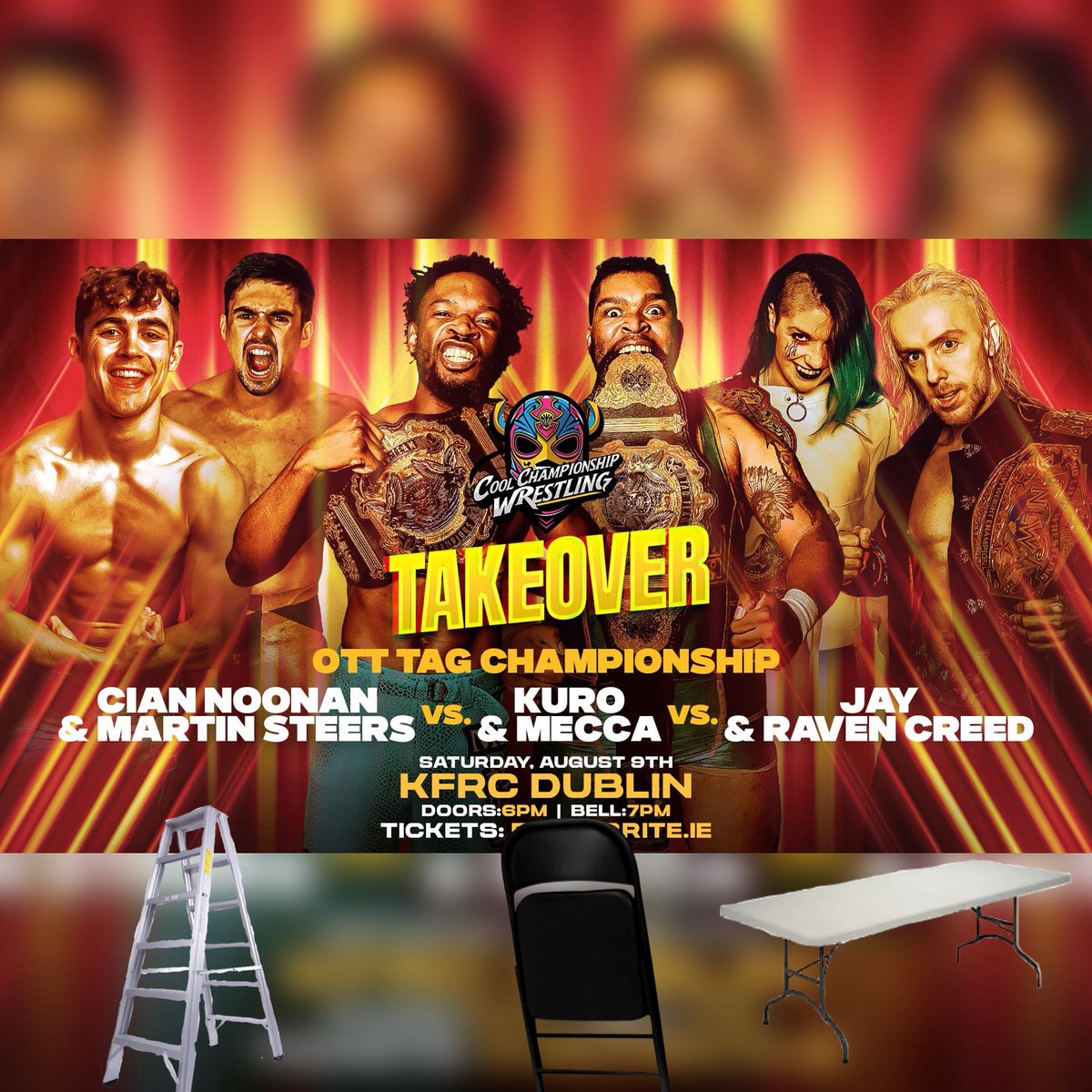C_C_DUB's tweet photo. TLC
THIS SATURDAY 
Takeover
KFRC #Dublin 
https://t.co/xDyE8CqUG2 https://t.co/FQrU868zye
