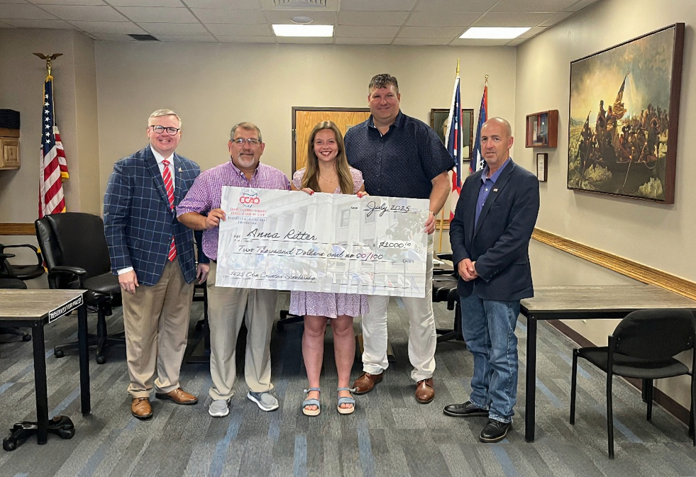 The CCAO Research and Educational Foundation congratulates Washington County’s Anna Ritter on receiving the 2025 Ohio Counties Scholarship for the Southeast District! She begins college this month studying criminal psychology, aiming to become a criminal profiler.