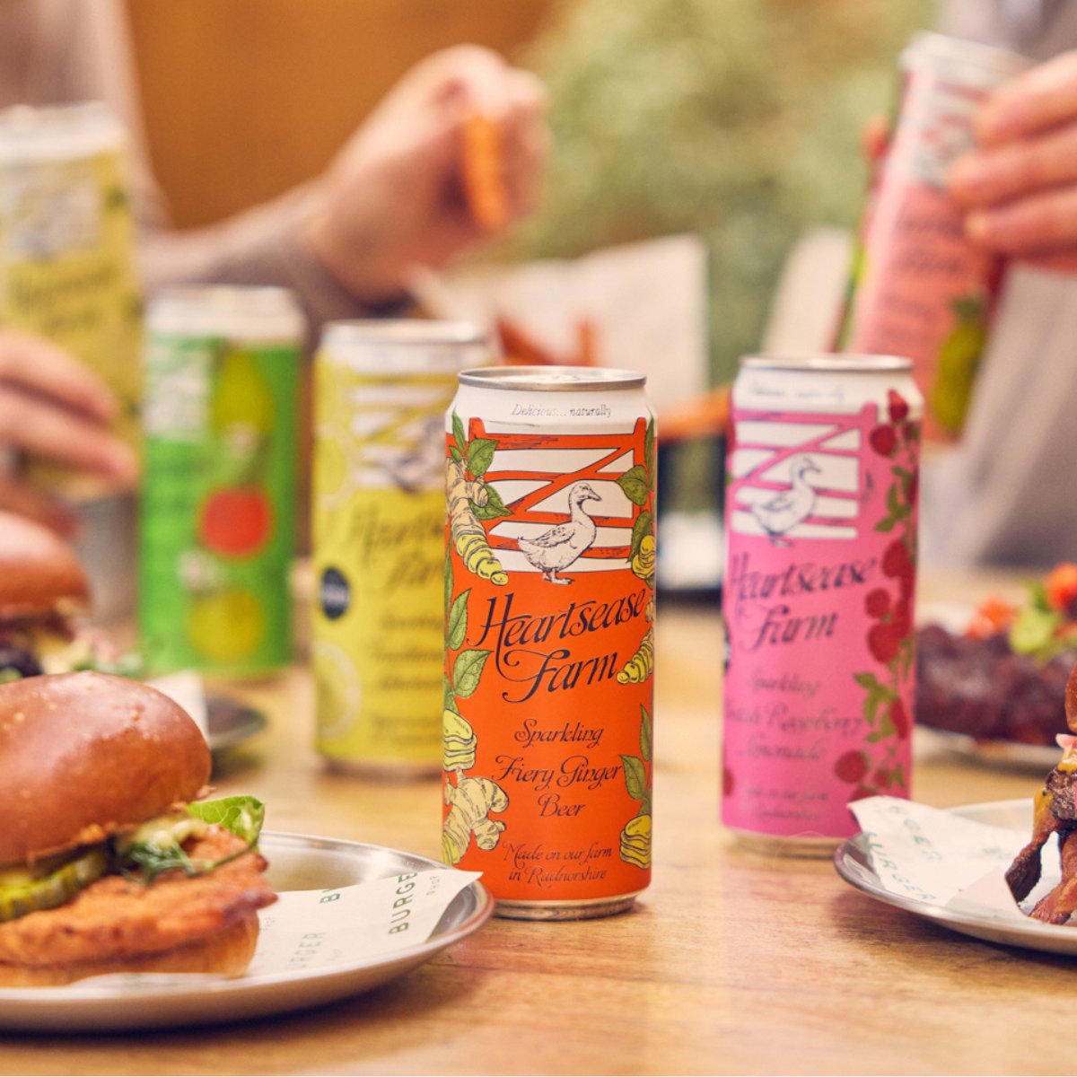 Our Heartsease Farm sparkling selection are perfect for anything from picnics to dinner parties!

🍋 Traditional Lemonade - 75318
Elderflower - 79099
🍎 Apple &amp; Pear - 81725
Raspberry Lemonade - 36228
🫚 Fiery Ginger Beer - 36321
Apple &amp; Rhubarb - 49038