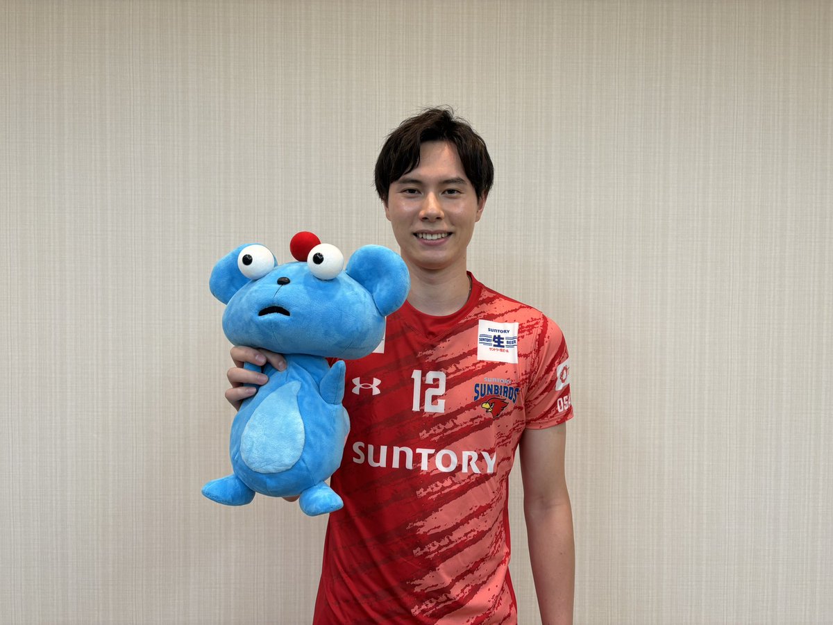 髙橋藍　ぬいぐるみ　サントリーサンバーズ 男子バレーボール選手・髙橋藍オフィシャルサポーターズクラブ会員限定