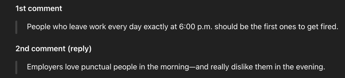 Employment as it is: