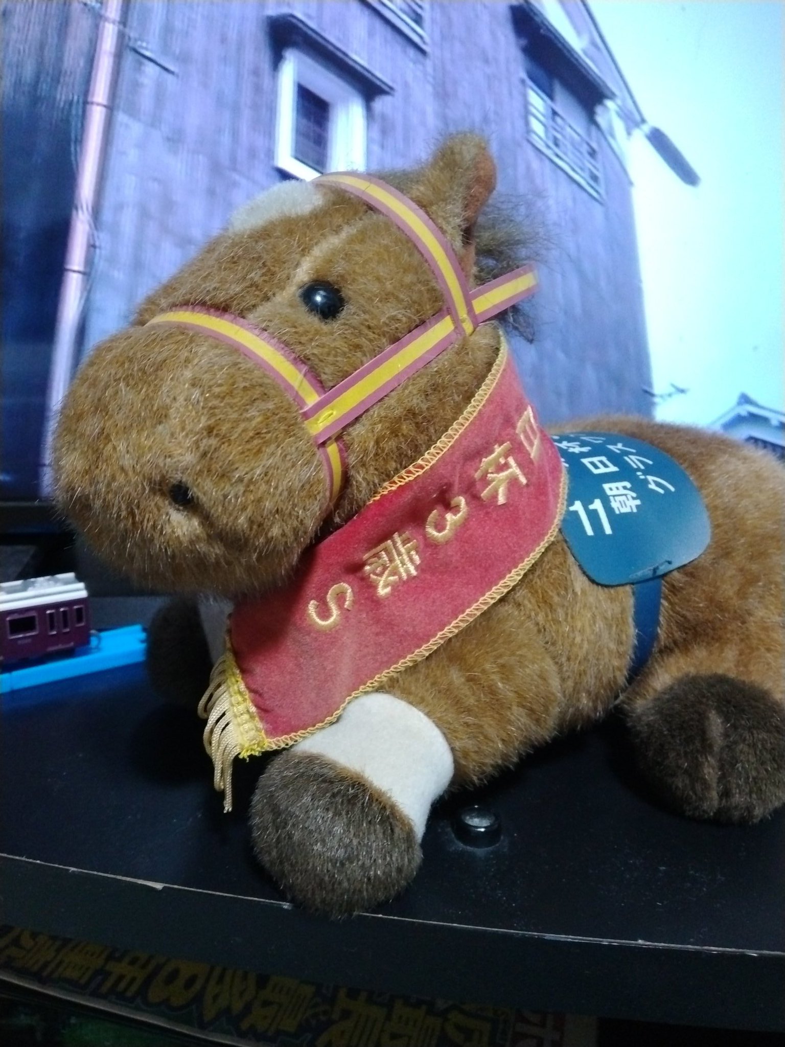 競馬ぬいぐるみ　朝日杯3歳S グラスワンダー　　AVANTI 競馬ぬいぐるみ 朝日杯3歳S グラスワンダー AVANTI
