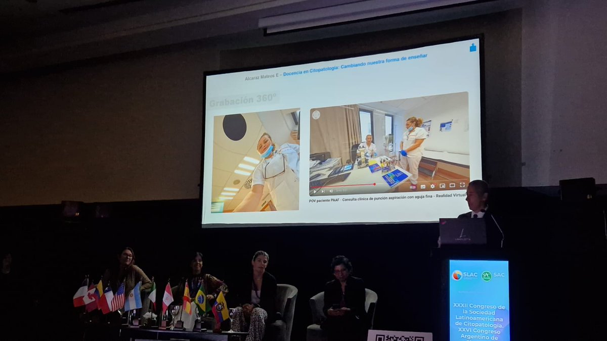 SimInPath's tweet image. Simulation in Pathology #SimInPath, as a methodology and technology, is a reality.
Presented at #SAC_SLACito25 32nd Congress of the Latin American Society of Cytopathology | 26th Argentine Congress of Cytology, Buenos Aires.
#MedEd #SBME #PatientSafety #VR #FioNA