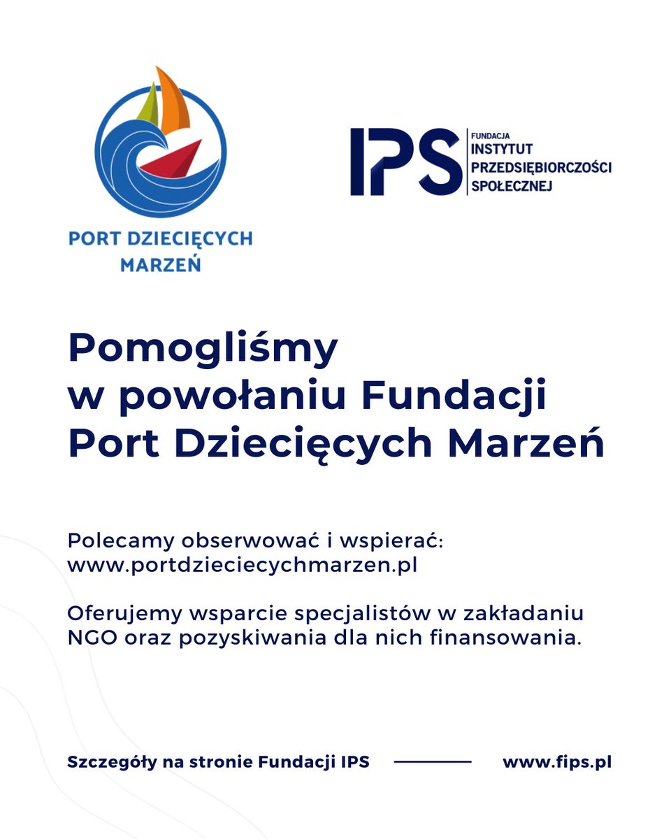 Instytut Przedsiębiorczości Społecznej tweet media