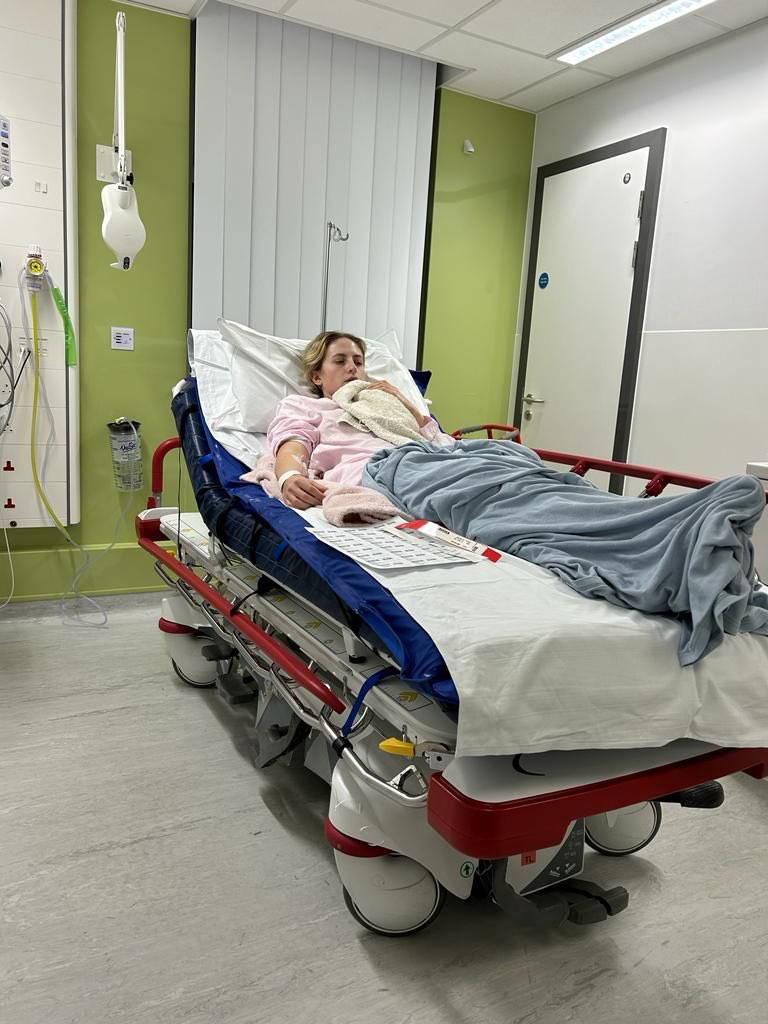 This was me in 2023. The first picture was in Wales on a coastal hike. The second picture is a month later after my first Covid infection. I have never recovered or been on a hike since. In fact, I can barely walk far now. #covid #longcovid #mecfs