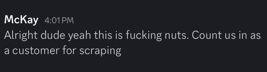 user feedback looking nice