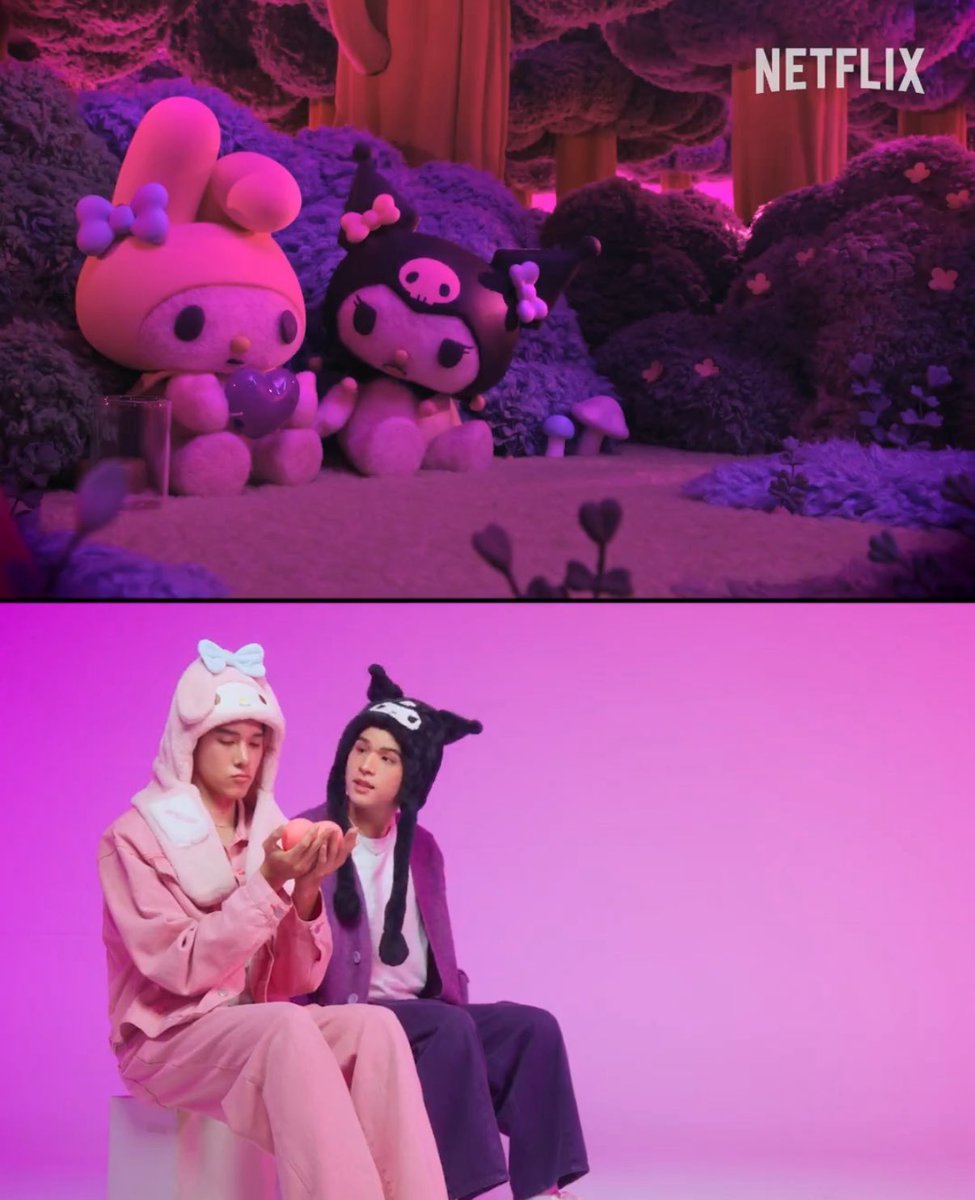 มีน้ำตา ดีใจที่นานิได้เจอสกาย น้องชอบมายเมอยู่คนเดียวมาตั้งนาน จนมีสกายมาพยายามรู้จัก จากคารุเมะสู่การเป็นคุโรมิในวันนี้ ฮือออ น่ารักกันมากๆๆๆ 

#NetflixxSkyNani 
#mymelodykuromi