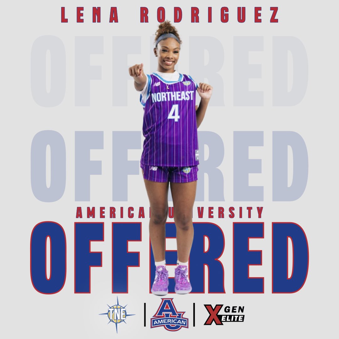 Team Northeast (@teamnehoops) on Twitter photo Congrats to 2026 Lena Rodriguez <a href="/lena_serenity/">Lena Rodriguez</a> on her recent offer from <a href="/CoachK_Killion/">Kelly Killion</a> & <a href="/AU_WBasketball/">AU Women’s Basketball</a> #TeamNExXGEN Congrats to 2026 Lena Rodriguez <a href="/lena_serenity/">Lena Rodriguez</a> on her recent offer from <a href="/CoachK_Killion/">Kelly Killion</a> & <a href="/AU_WBasketball/">AU Women’s Basketball</a> #TeamNExXGEN