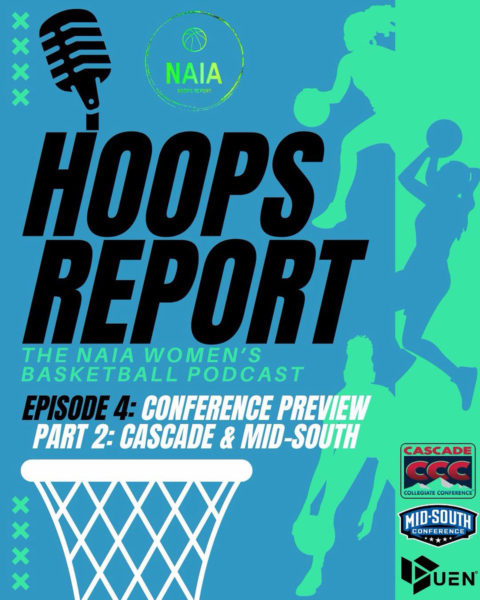 NAIA WBB Hoops Report (@naiawomenshoops) on Twitter photo โผ๏ธEPISODE IS LIVEโผ๏ธ
Episode 4 continues our 2025-26 Conference Previews. Manny and Lex tackle the Mid-South and Cascade Conferences, as they talk about their main points for every team.
YouTube๐๐ฝ
youtube.com/@hoopreporttheโฆ
Spotify๐๐ฝ
open.spotify.com/show/6q5MMWbJBโฆ
#SupportHerGame โผ๏ธEPISODE IS LIVEโผ๏ธ
Episode 4 continues our 2025-26 Conference Previews. Manny and Lex tackle the Mid-South and Cascade Conferences, as they talk about their main points for every team.
YouTube๐๐ฝ
youtube.com/@hoopreporttheโฆ
Spotify๐๐ฝ
open.spotify.com/show/6q5MMWbJBโฆ
#SupportHerGame