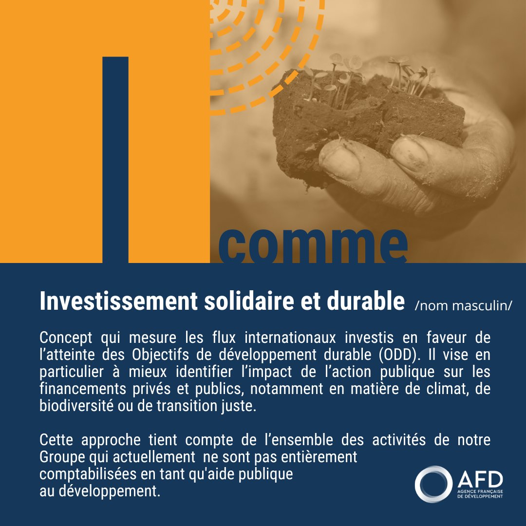 #FAQ : le vocabulaire de la solidarité internationale évolue !
Aide publique au développement semble aujourd'hui incomplet, nous lui préférons "investissement solidaire &amp; durable", concept tenant compte des financements publics &amp; privés &amp; place les ODD au❤de l'action@francediplo