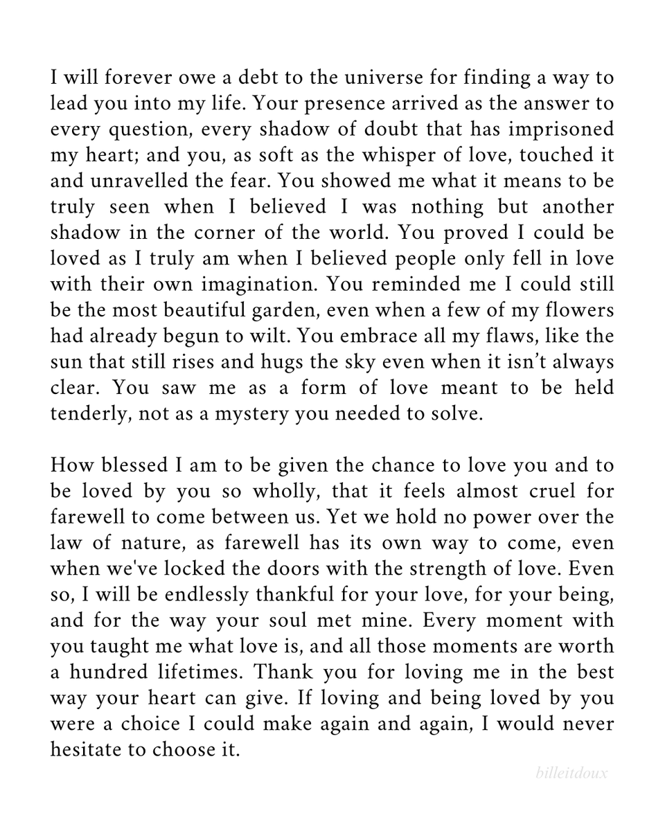 billeitdoux's tweet photo. I will always be grateful to you for coming into my life—even though it was only for moments. https://t.co/PjpS0Jiem0