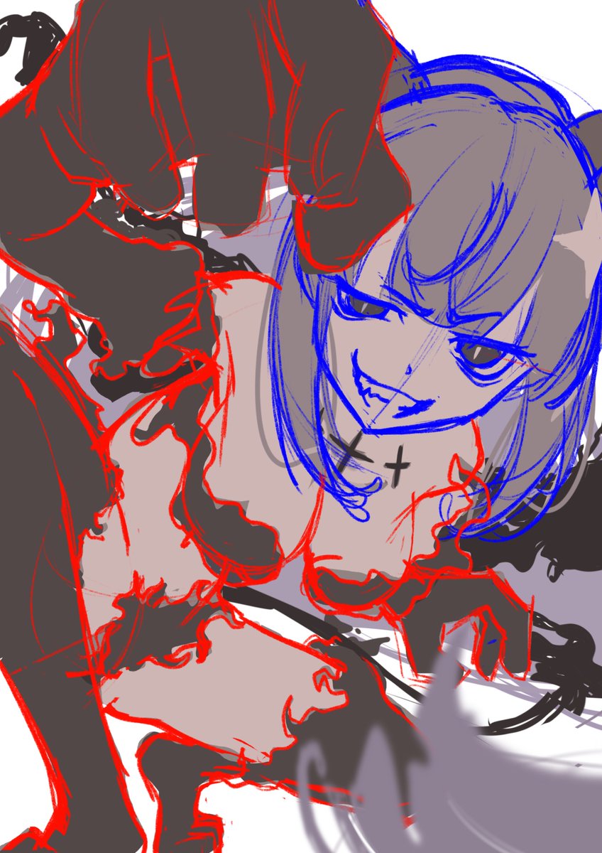 【まほあこ】レオパルト本気モード描いてます😄

#魔法少女にあこがれて
#まほあこ
#レオパルト
#阿良河キウィ
#エノルミータ
#イラスト 
#ファンアート
#Procreate 
#イラスト制作過程