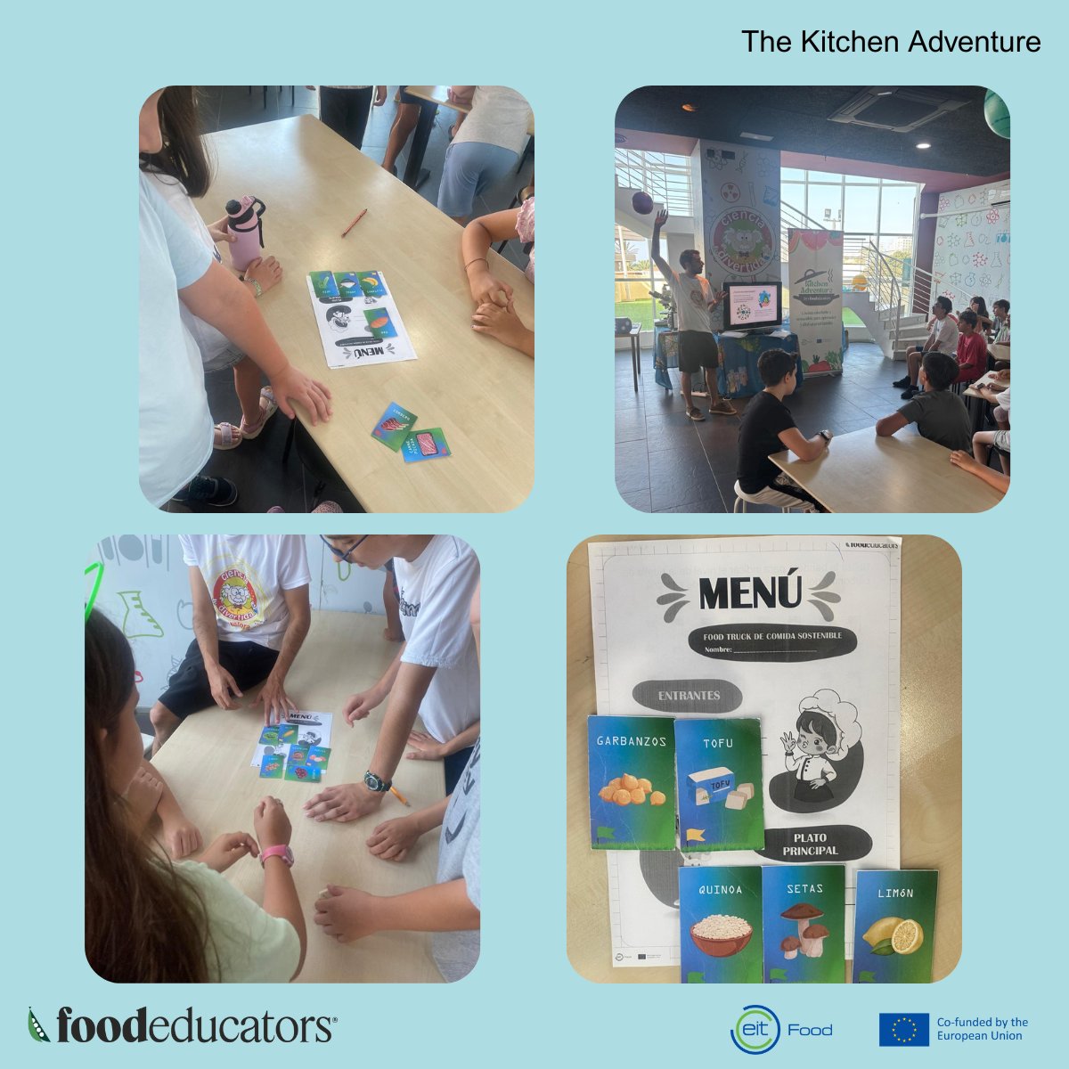BIOAZUL SL (@bioazul_spain) on Twitter photo 🍉 ¡Este verano no paramos! Con #KITCHENAdventure y @CienciaDiv seguimos llevando diversión y educación nutricional a los más peques en campamentos ☀️
👩🏫 Juegos, ciencia y hábitos saludables para toda la vida.
💚 ¡Por un futuro más sano!
<a href="/EITeu/">European Institute of Innovation & Technology</a> <a href="/EITFood/">EIT Food</a> 🍉 ¡Este verano no paramos! Con #KITCHENAdventure y @CienciaDiv seguimos llevando diversión y educación nutricional a los más peques en campamentos ☀️
👩🏫 Juegos, ciencia y hábitos saludables para toda la vida.
💚 ¡Por un futuro más sano!
<a href="/EITeu/">European Institute of Innovation & Technology</a> <a href="/EITFood/">EIT Food</a>