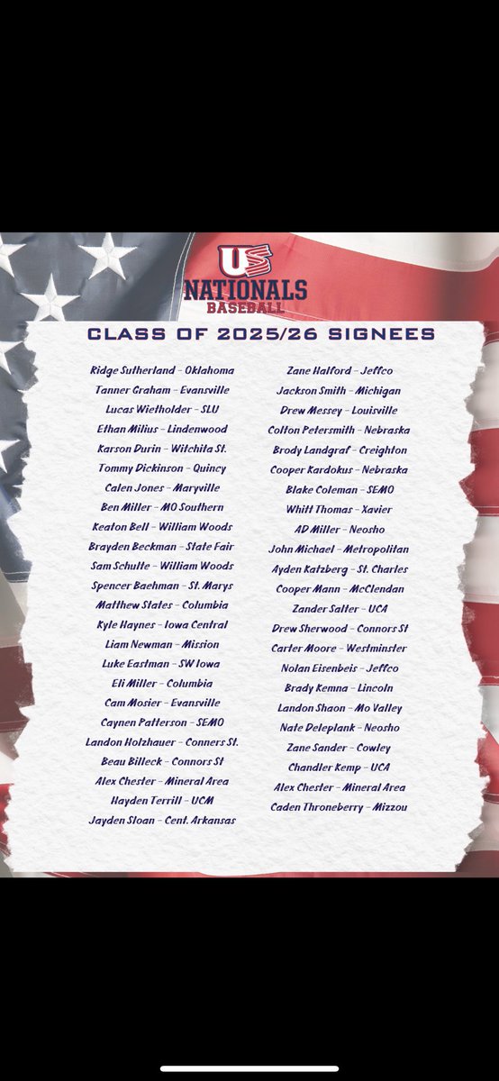 I just can’t express how awesome our staff is around the regions. 93 scholarships so far in the 2025/2026 class. Work hard play hard