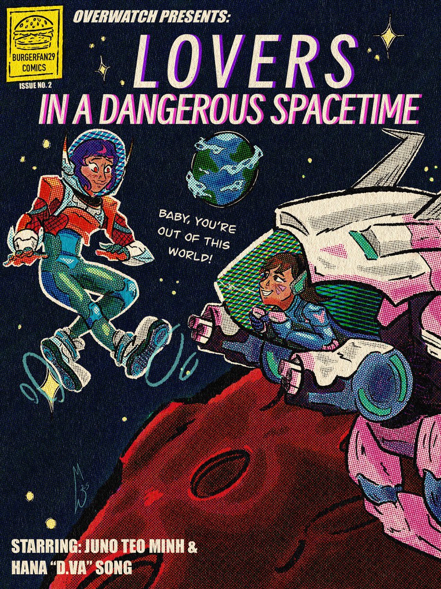 what’s this? a comic book cover but…mekamars flavoured?!
🚀🐰
#mekamars
#Overwatch2