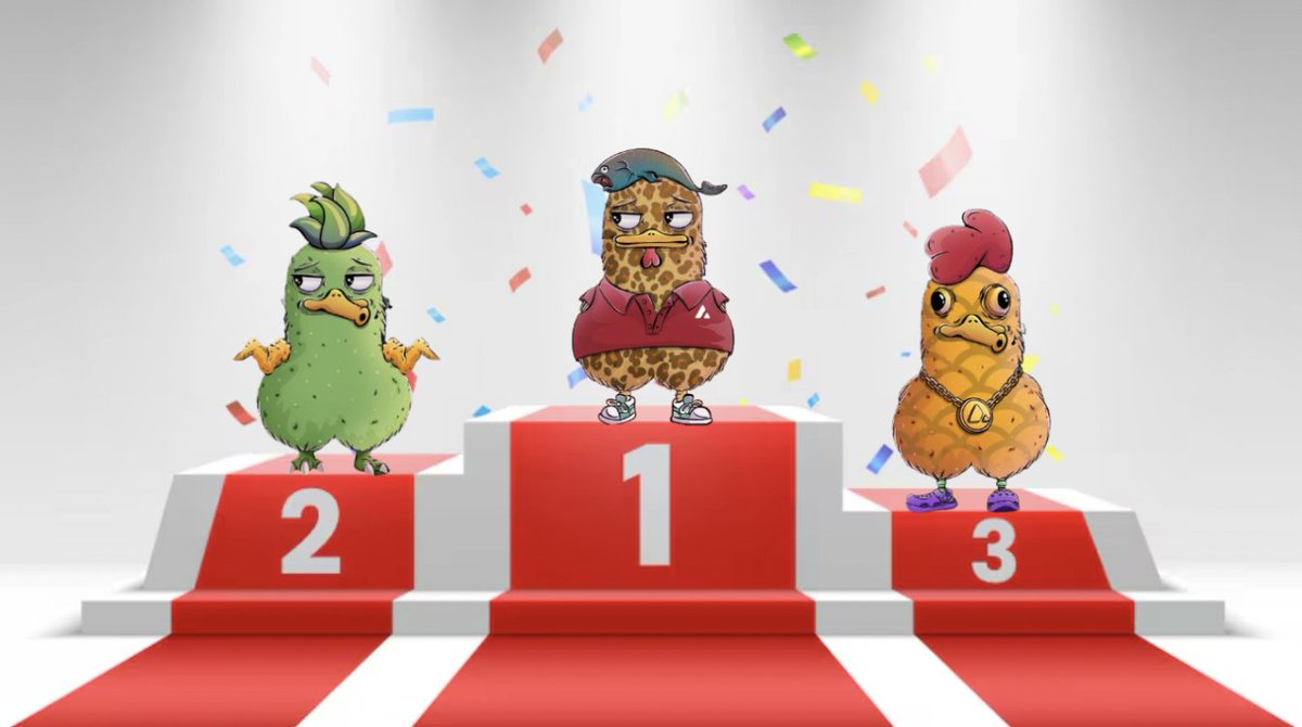 🚨 Another surprise raffle just hatched for Lil Coqs NFT holders… 🐔💥

We can’t help ourselves – surprising our loyal holders is what we do best!

🥇 Lil Coq #2264 — 150k $LIL
🥈 Lil Coq #1596 — 100k $LIL
🥉 Lil Coq #818 — 50k $LIL

💰 Massive congrats to the winners – check