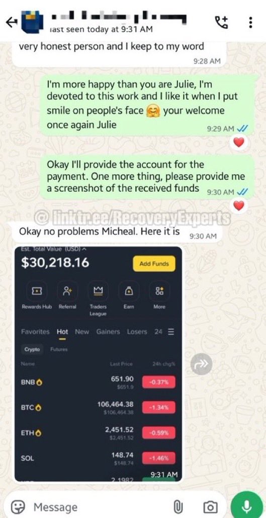 karpspy's tweet photo. Success Story
We just helped a client recover $30,218.16 in lost crypto, BTC + more.
If you've lost access to your wallet, you're not alone. We can help..
#CryptoRecovery #BitcoinRecovery
#WalletRecovery #CryptoHelp #LostCrypto
#CryptoSecurity #BitcoinHelp https://t.co/BecZhf2guo