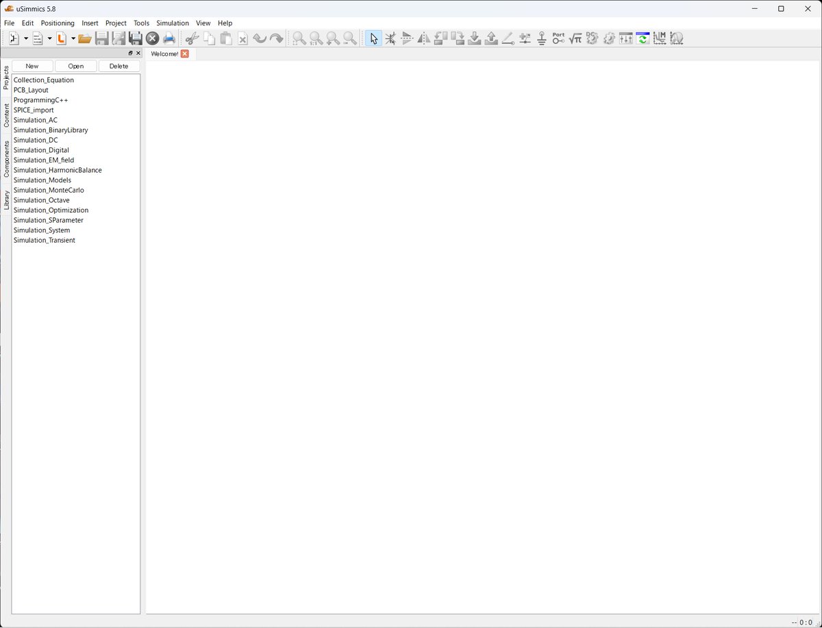 ktm250gs's tweet image. 高周波回路SimのQucsStudioがVer.UpしてuSimmicsと名称変更された。
使った事はなかったが、今回、使ってみた。
かなり高機能な高周波回路Simで、高周波だけでなく、Verilog、VHDLのSim、C++言語のサポートまである。
Sパラやガーバーもサポート。DD6UM OM 一人で作っているのが驚異的！