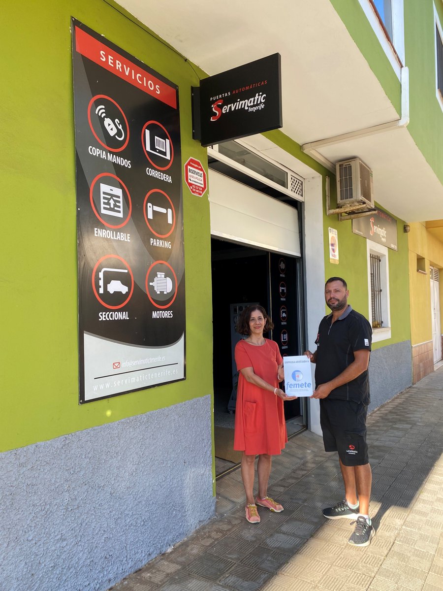 👋 <a href="/Femete/">🅵🅴🅼🅴🆃🅴</a> sigue entrevistándose con sus empresas y profesionales para ayudarles a multiplicar su valor👌 #ApuestaxLaIndustriaLegal como Jorge Santiago Heras, Servimatic (La Laguna)👏 #YoSoyLegal #FemeteCercadeTi 😉 #ContigoMásFuertes #LaFuerzadeLaUnión 💪 cutt.ly/ApuestaxLaIndu…