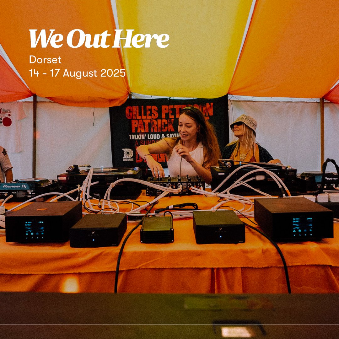 Experience a new level of festival sound with #dCSLina <a href="/weoutherefest/">We Out Here Festival</a> #Dorset this August…

Lina will feature in the sound system for the Love Dancin’ tent, hosted by DJ &amp; Broadcaster Colleen 'Cosmo' Murphy...

The tent’s High-End #Hifi system is provided by our partners