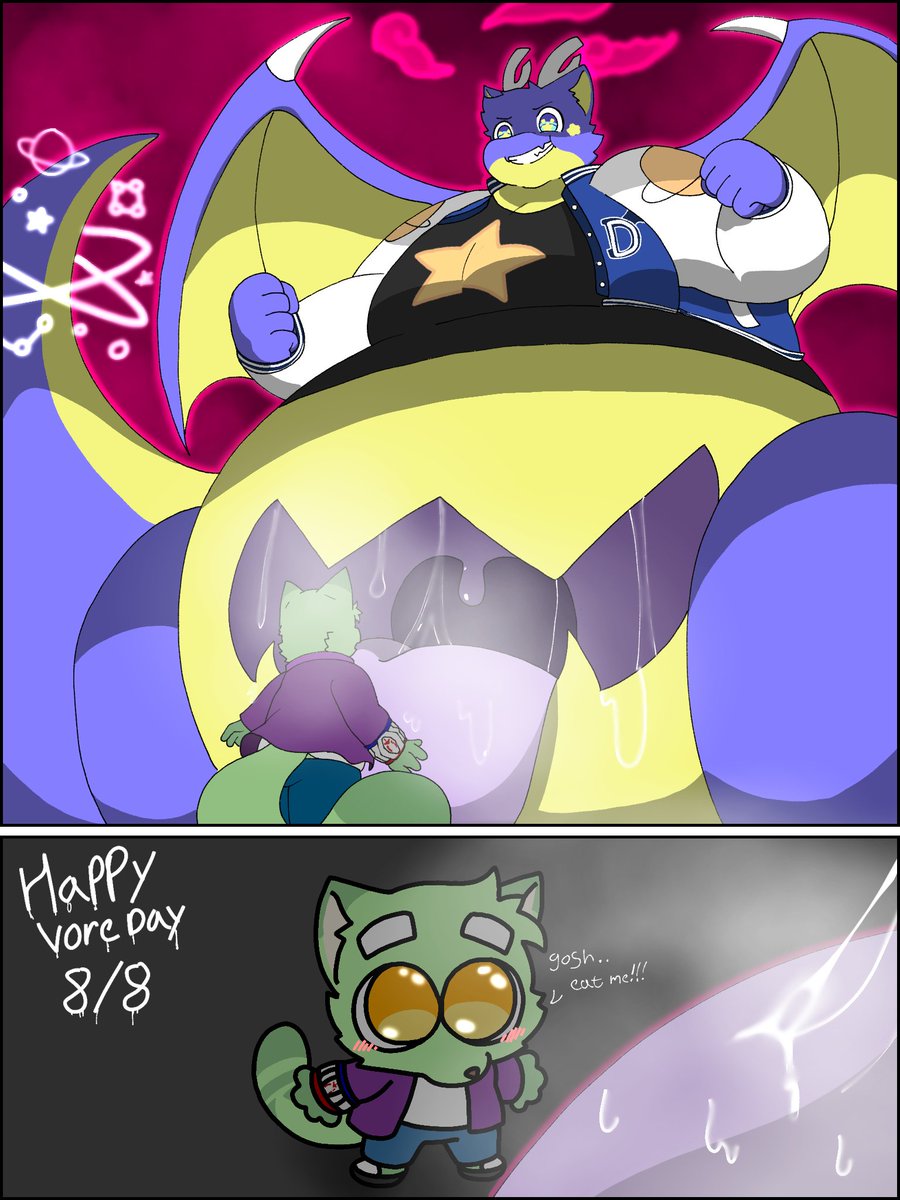 [Happy Vore Days 8/8]

Pokémon That's Gigantamax the Yormundrake!