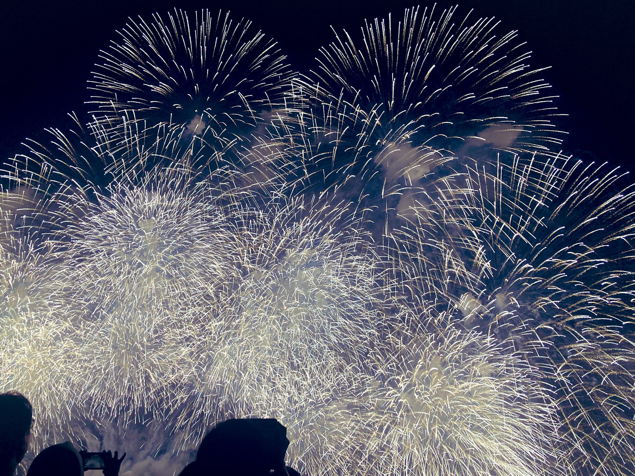花火写真⑧ Hyperstereoscopy 3D VR180 ] 長岡花火 天地人花火 2025 Nagaoka