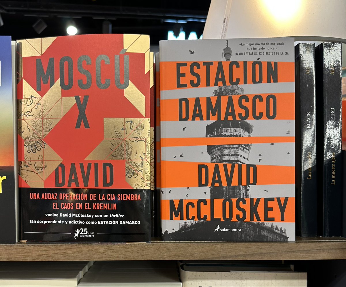 Exploring Spain and delighted to find <a href="/mccloskeybooks/">David McCloskey</a> has made it onto bookshelves here too.

[Madrid -Train station]