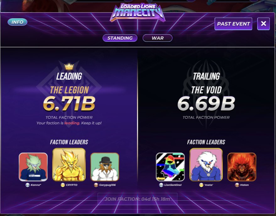 CRyptO Diamond π (@_cryptodiamond) on Twitter photo Regained #1 Rank in Legion after 1+ years by playing Blitz π in Normal Mode with <a href="/MetaCFO/">MetaCFO π‘οΈ</a> <a href="/Chandra33941575/">Kanna</a> <a href="/Garypug106/">Garypug212 π¦π¬π§πΊπΈπΊπ¦</a> <a href="/GrandeD67/">Big</a> <a href="/HatenCRO/">Haten</a> <a href="/nft_oceans/">Crypto Ocean</a> <a href="/SupremeShaney/">Shane | Crypto.com π¨π¦</a> <a href="/HeavyKrypto/">KryptoHeavy</a> <a href="/nftsbyzee/">ZeeLion</a> <a href="/papabigfoott/">αα©αα©α·IGα΄OOT π¦ΆπΊπΈ π¦</a> <a href="/Pampadalampa/">Pampa</a> <a href="/ElderKarl68/">ElderKarl</a> <a href="/CrotatoChip/">EdgarAllan.cro</a> <a href="/SunshineRainBo0/">Sunshine And Rainbows</a> <a href="/satish_spot/">Spot | ManeCity | $LION</a> Regained #1 Rank in Legion after 1+ years by playing Blitz π in Normal Mode with <a href="/MetaCFO/">MetaCFO π‘οΈ</a> <a href="/Chandra33941575/">Kanna</a> <a href="/Garypug106/">Garypug212 π¦π¬π§πΊπΈπΊπ¦</a> <a href="/GrandeD67/">Big</a> <a href="/HatenCRO/">Haten</a> <a href="/nft_oceans/">Crypto Ocean</a> <a href="/SupremeShaney/">Shane | Crypto.com π¨π¦</a> <a href="/HeavyKrypto/">KryptoHeavy</a> <a href="/nftsbyzee/">ZeeLion</a> <a href="/papabigfoott/">αα©αα©α·IGα΄OOT π¦ΆπΊπΈ π¦</a> <a href="/Pampadalampa/">Pampa</a> <a href="/ElderKarl68/">ElderKarl</a> <a href="/CrotatoChip/">EdgarAllan.cro</a> <a href="/SunshineRainBo0/">Sunshine And Rainbows</a> <a href="/satish_spot/">Spot | ManeCity | $LION</a>