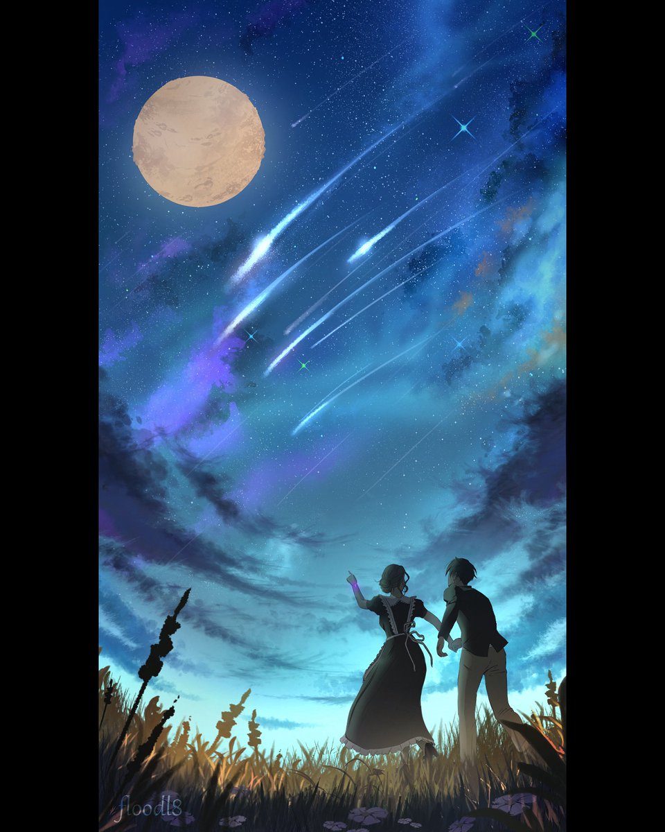 As always I am enthralled by <a href="/RogueRika/">Sad Clown Rika</a> fanfictions and had to indulge in some fanart for galaxies past 🌌 read it it‘s worth it ☺️