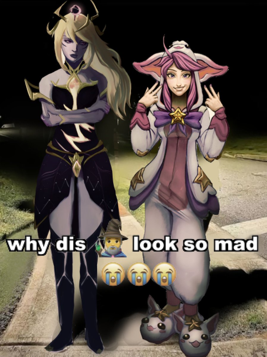 art collab w/<a href="/zz0mbll3/">zombie || VGEN commissions open! ||</a> :33

#LeagueOfLegends #lux