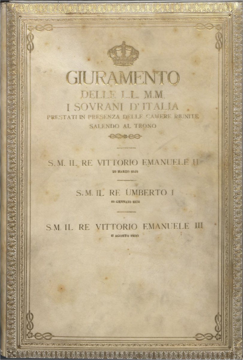 SenatoStampa's tweet photo. #SenatodelRegno📜 In #ArchivioStorico #ASSR anche gli atti della Real Casa (1845-1946): gli originali dei giuramenti dei re, le copie autentiche degli atti di stato civile, gli inventari dei beni mobili e immobili della Corona 🔗 https://t.co/V7Xyczi2uT https://t.co/ESYwMrtpvI