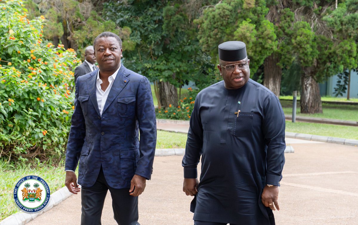 Julius Maada Bio tweet media