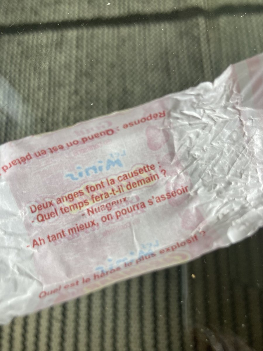 La place est toujours dispo, n'est-ce pas <a href="/Carambar_France/">Carambar</a> ?