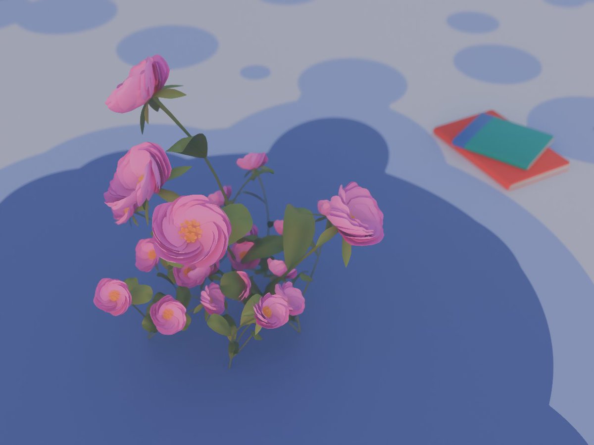 StarryNightVR's tweet photo. my new project – a VR game themed around flower planting. Here's a render of the rose, looking pretty good! 🌹🎮

first game link👇
https://t.co/DTAeMmOLxs

#iamboss #gamedev #plants #flowers #usa #Japan #Canada #vrgame #indiegame #quest2 #quest3 https://t.co/JPXHzcNEO6